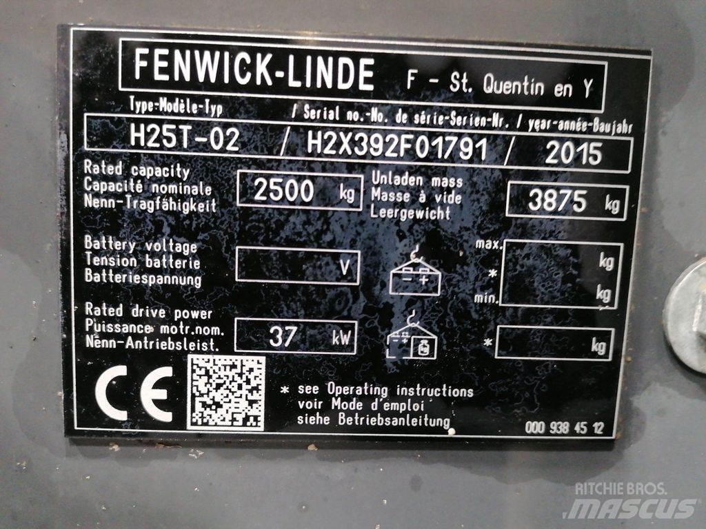 Linde H25T-02 Камиони с АГУ