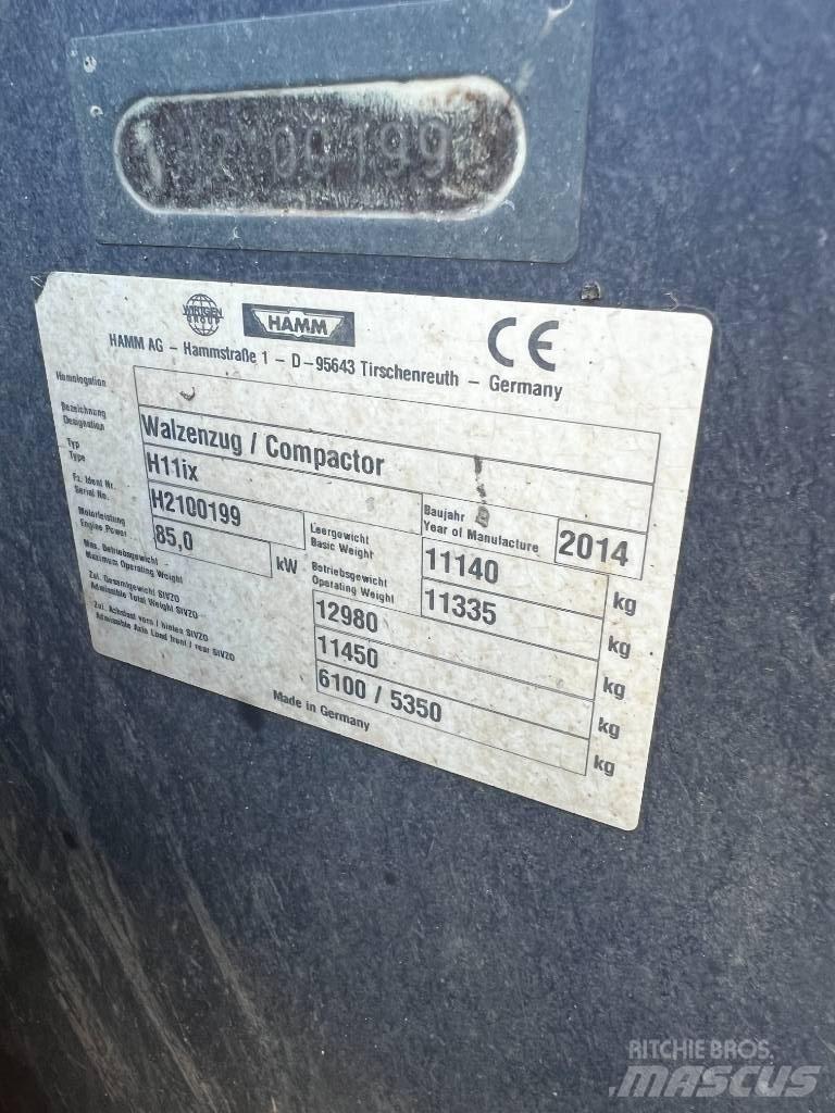 Hamm H11IX Уплътнители за почва
