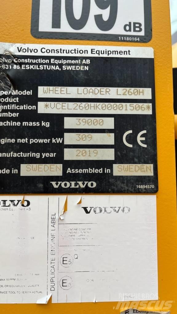 Volvo L260H Колесни товарачи