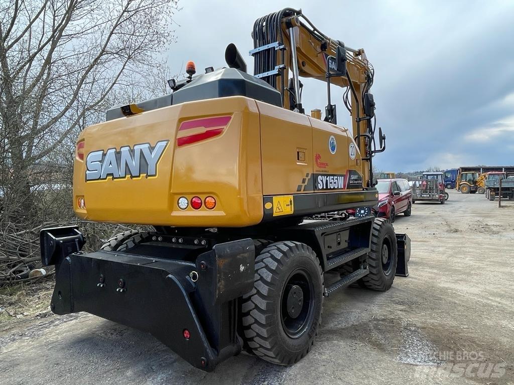 Sany SY155W Колесни екскаватори