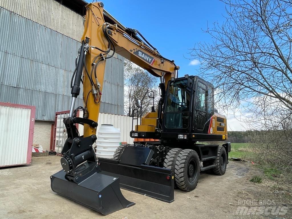 Sany SY155W Колесни екскаватори