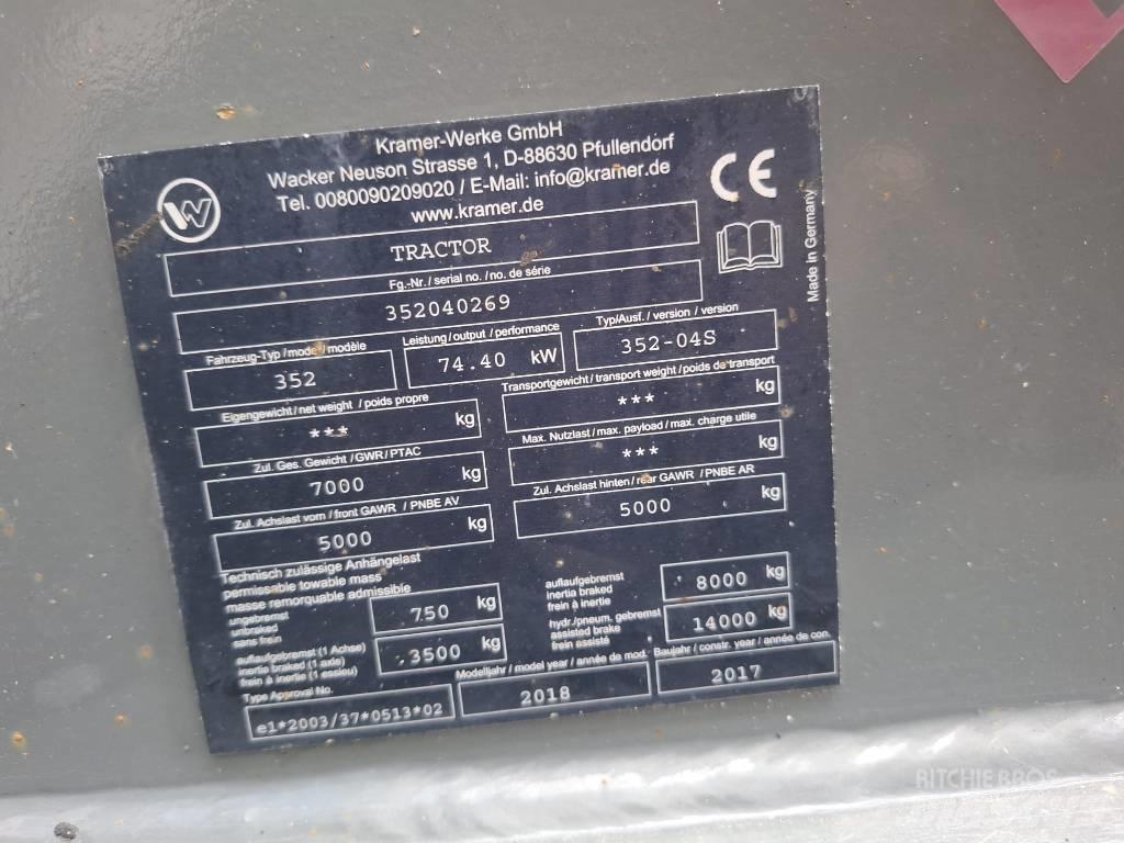 Kramer 8115 Колесни товарачи