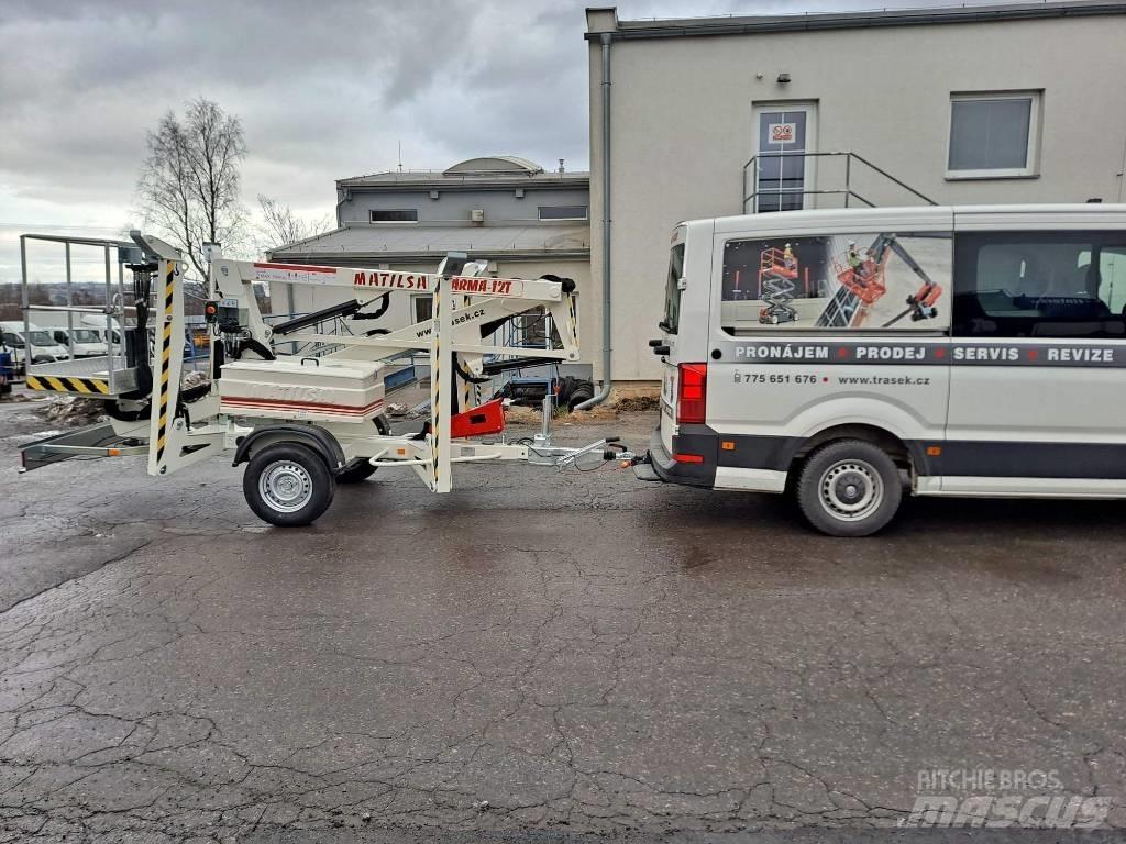 Matilsa Parma 12T Моторизирани платформи с ремарке