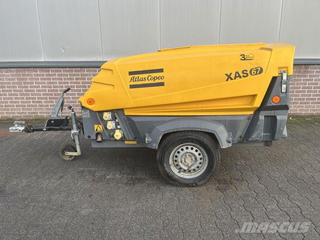Atlas Copco XAS67 Компресори