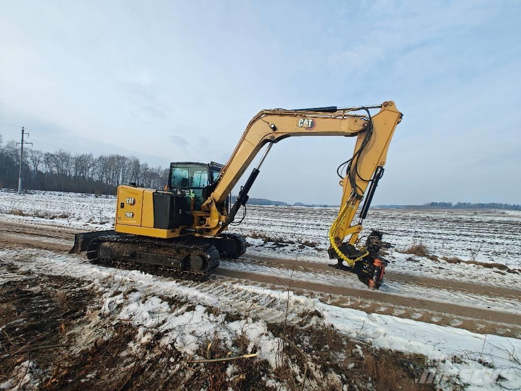 CAT 308  CR Средни екскаватори 7т - 12т