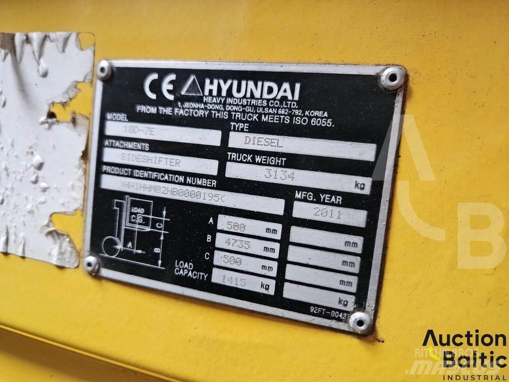 Hyundai 18D-7E Дизелови камиони