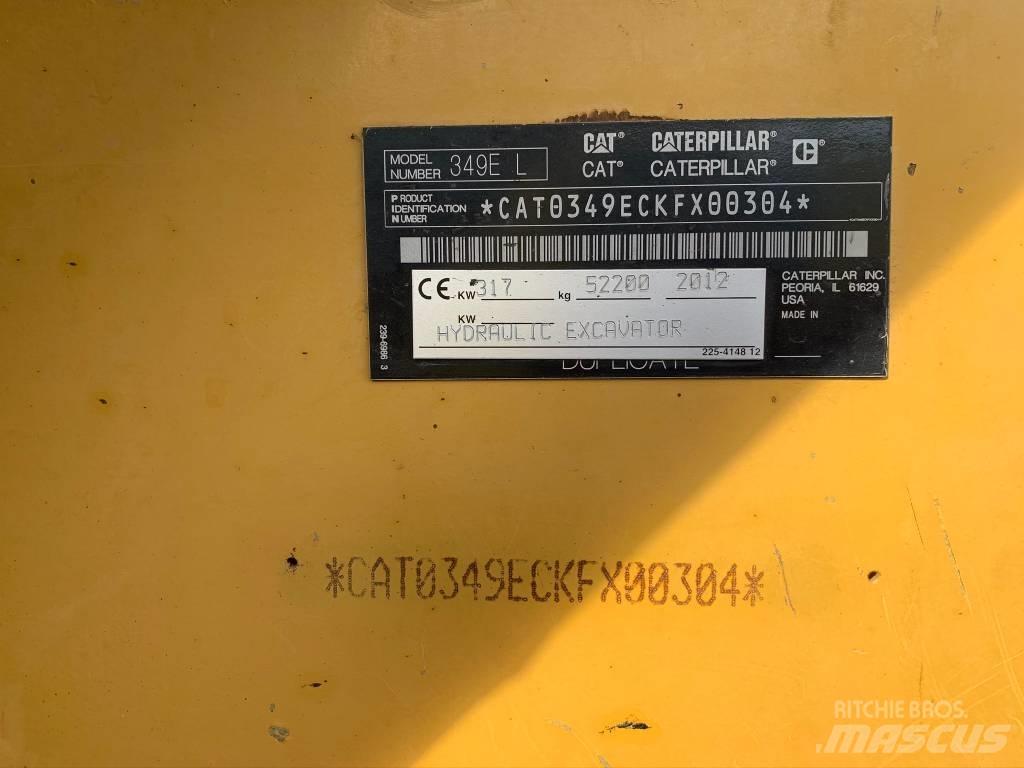 CAT 349 E Верижен екскаватор