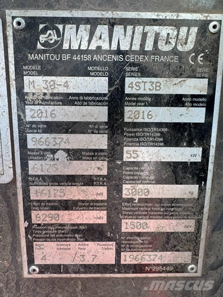 Manitou M30-4 Дизелови камиони