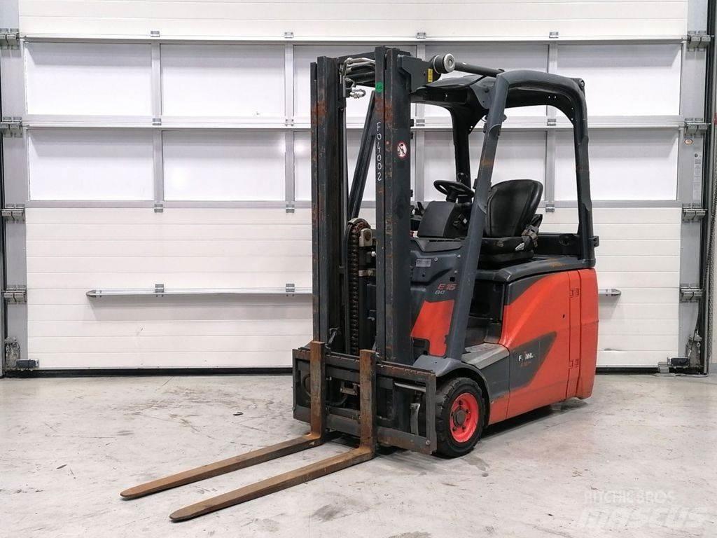 Linde E16H-02 Електрически вилични кари-повдигачи