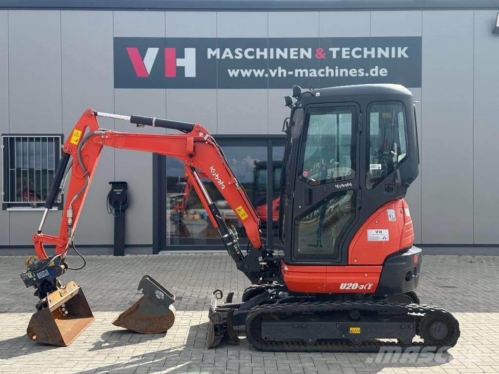 Kubota U 20-3 Мини екскаватори < 7 т