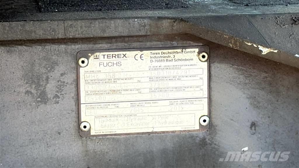 Terex Fuchs MHL 350E Обработка на материали - други