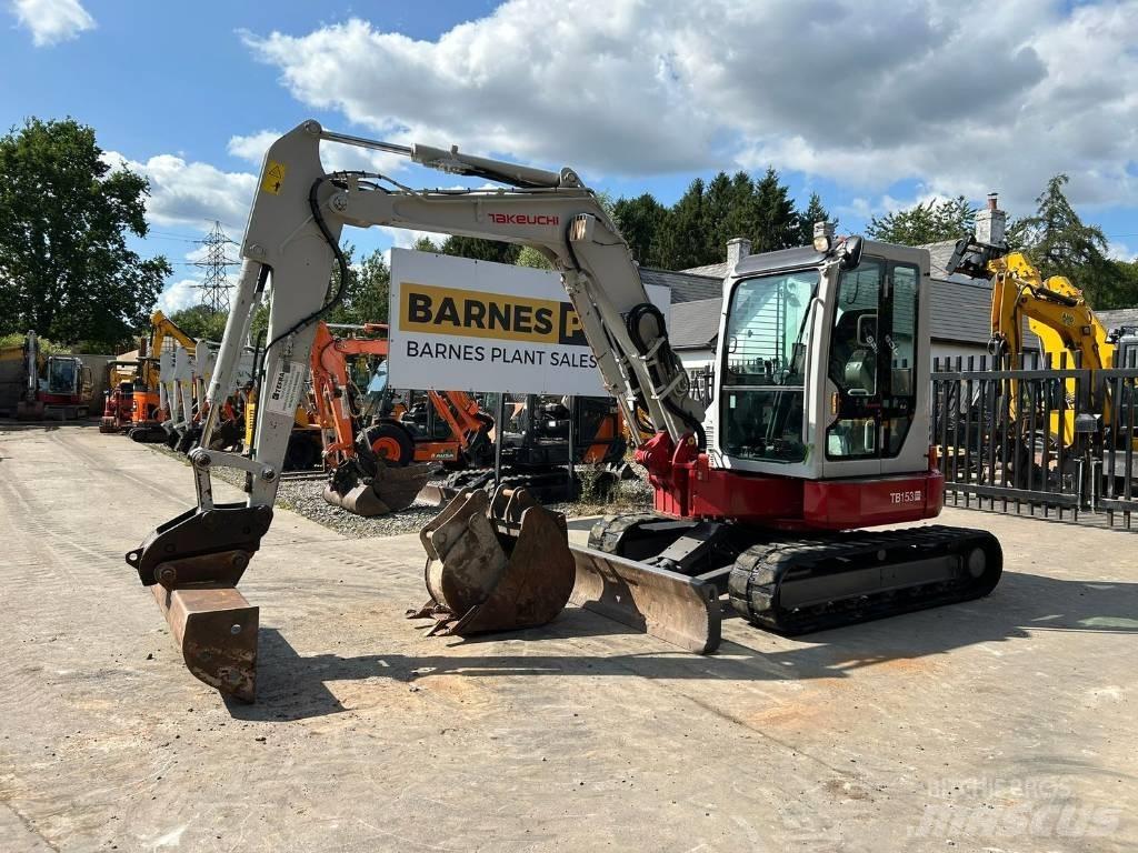Takeuchi TB 153 FR Средни екскаватори 7т - 12т