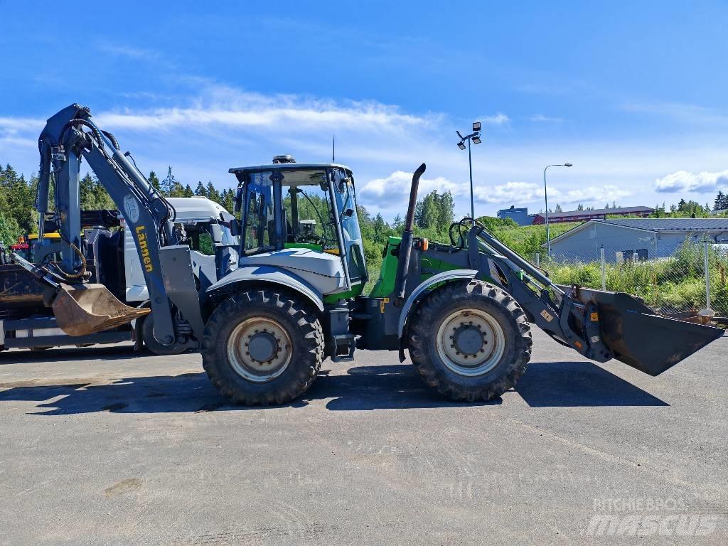 Lännen 8600 E Товарач със заден ексватор