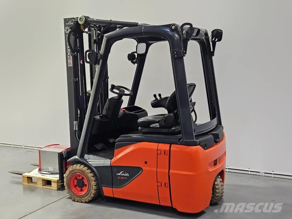 Linde E16C Електрически вилични кари-повдигачи