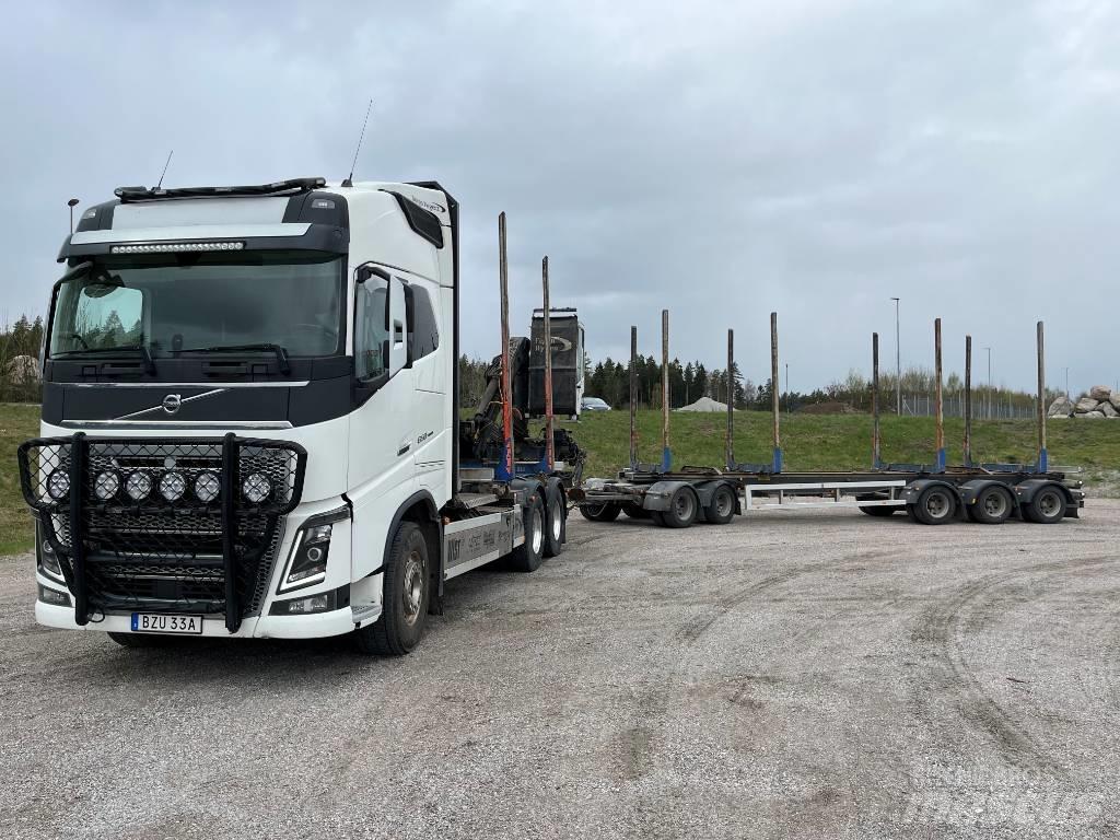 Volvo FH16 650hk За превоз на дървени трупи