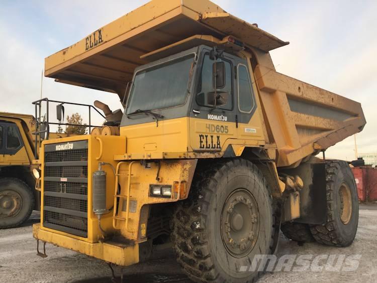 Komatsu HD 605-5 Твърди самосвали
