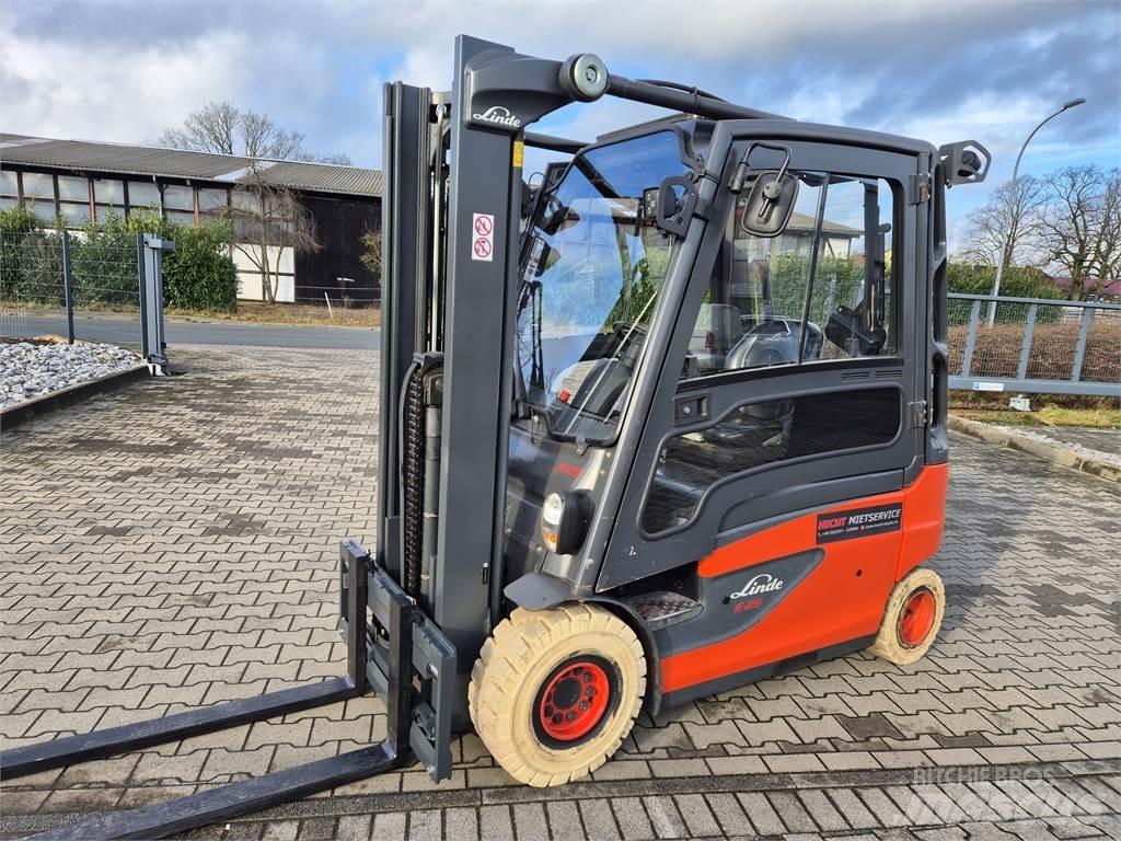 Linde E25L-01- Електрически вилични кари-повдигачи