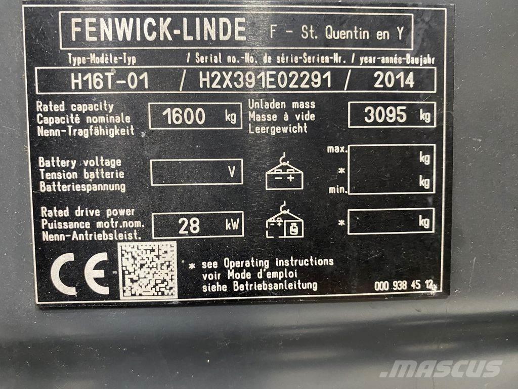 Linde H16T Вилични кари-повдигачи - други