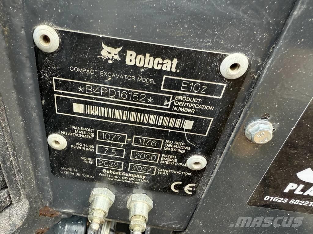 Bobcat E 10z Мини екскаватори < 7 т