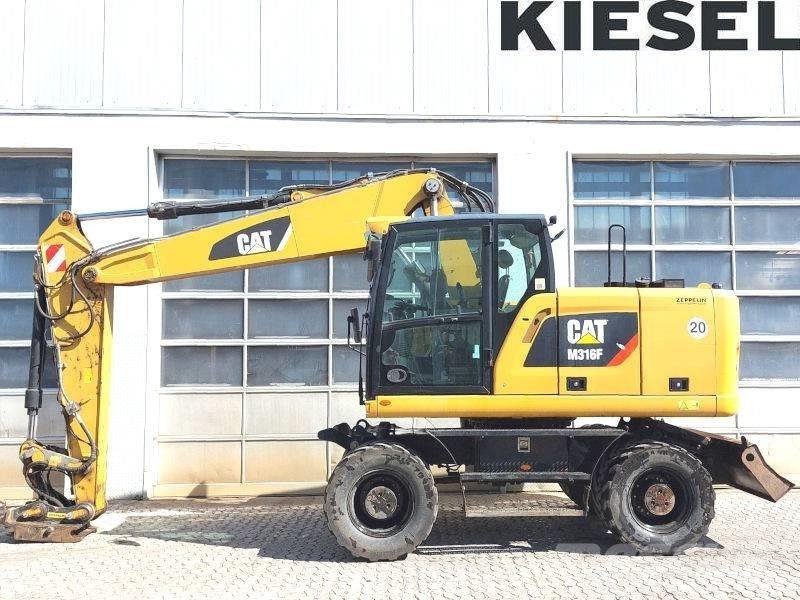 CAT M 316 F Колесни екскаватори