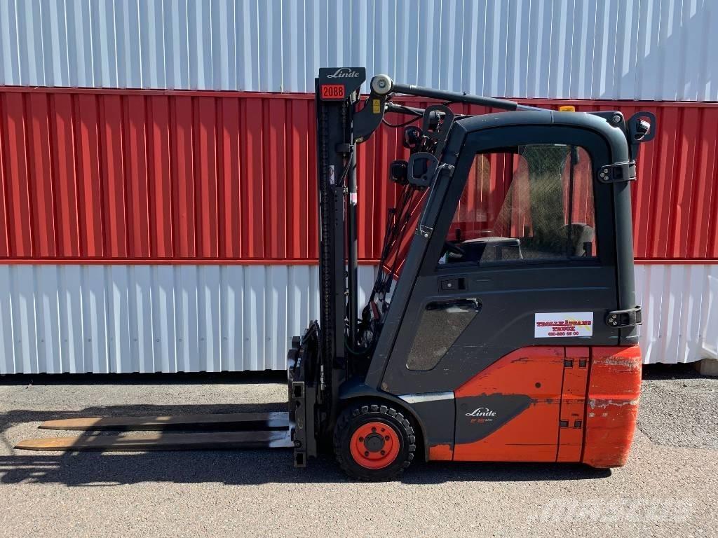 Linde E 16 C-02 Електрически вилични кари-повдигачи