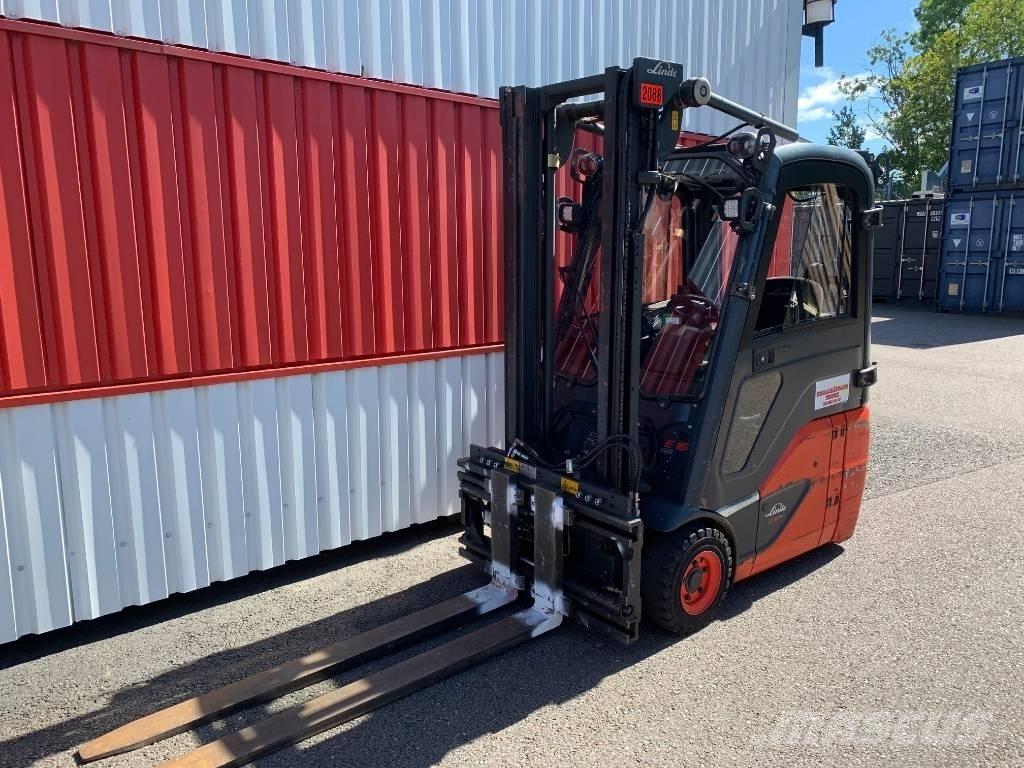 Linde E 16 C-02 Електрически вилични кари-повдигачи