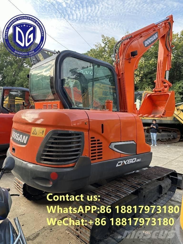 Doosan DX 60 Верижен екскаватор