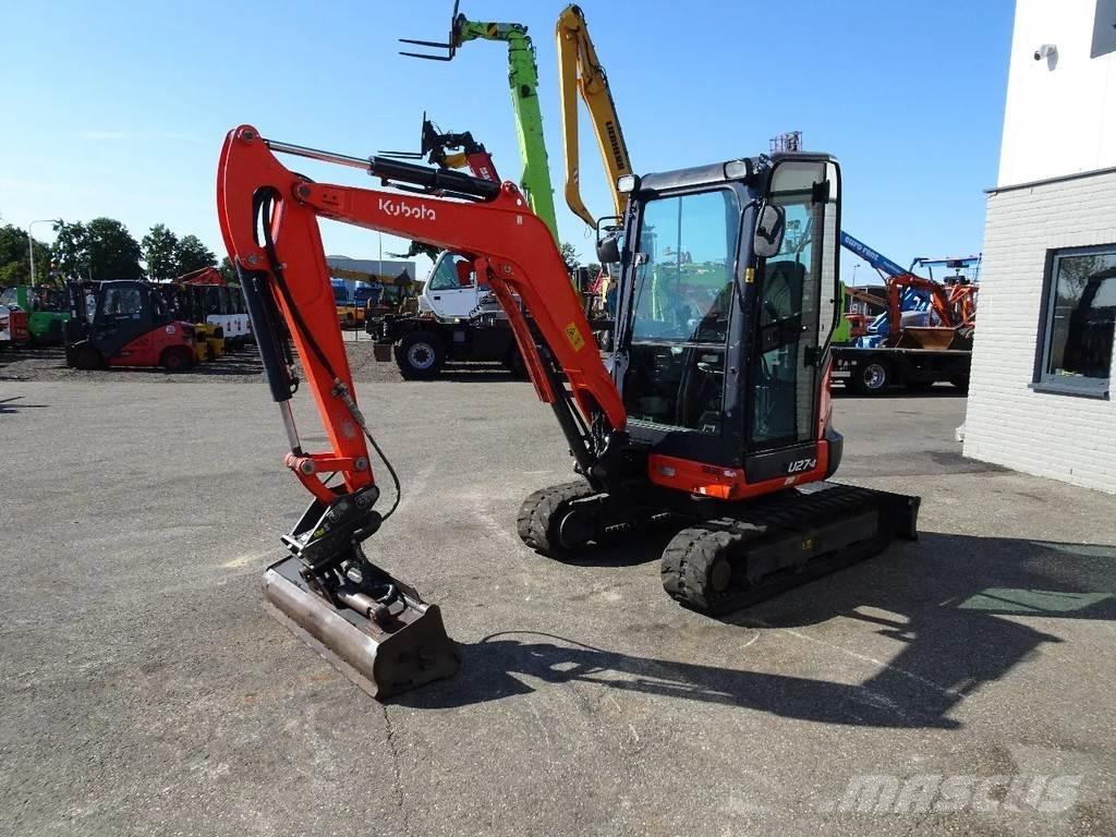 Kubota U27-4 Мини екскаватори < 7 т