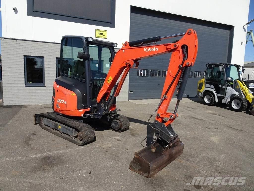 Kubota U27-4 Мини екскаватори < 7 т