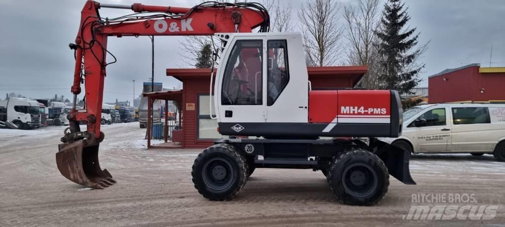 O&K MH 4 PMS Колесни екскаватори