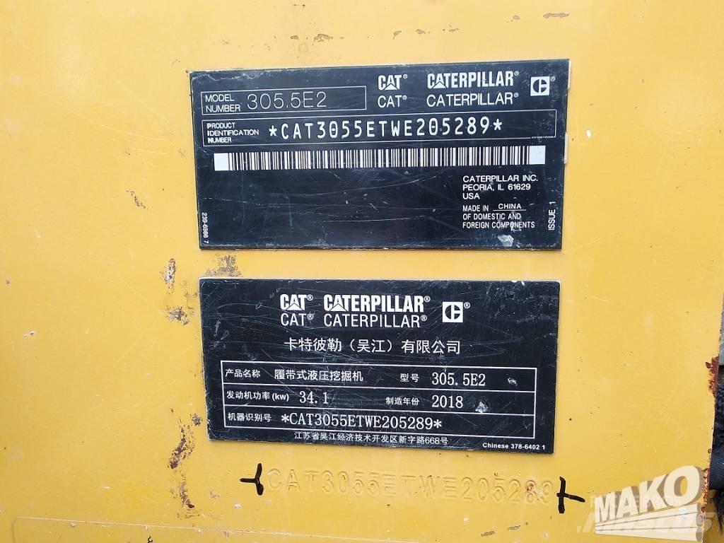 CAT 305.5 Верижен екскаватор