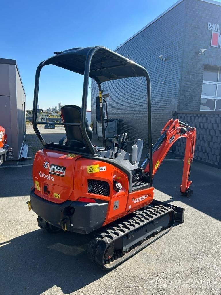 Kubota KX019-4 HGL Мини екскаватори < 7 т