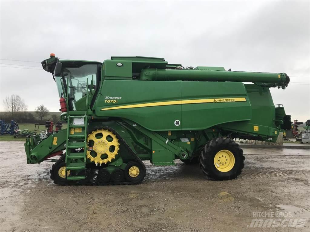 John Deere T670 Комбайни