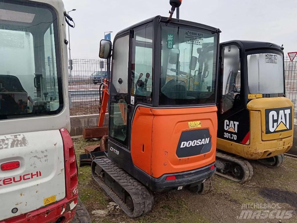 Doosan DX 19 Мини екскаватори < 7 т