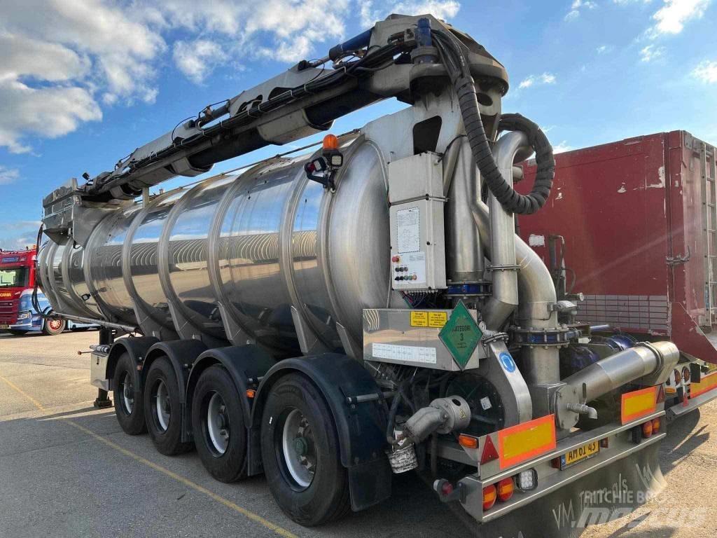 VM tarm tanktrailer Полуремаркета цистерни
