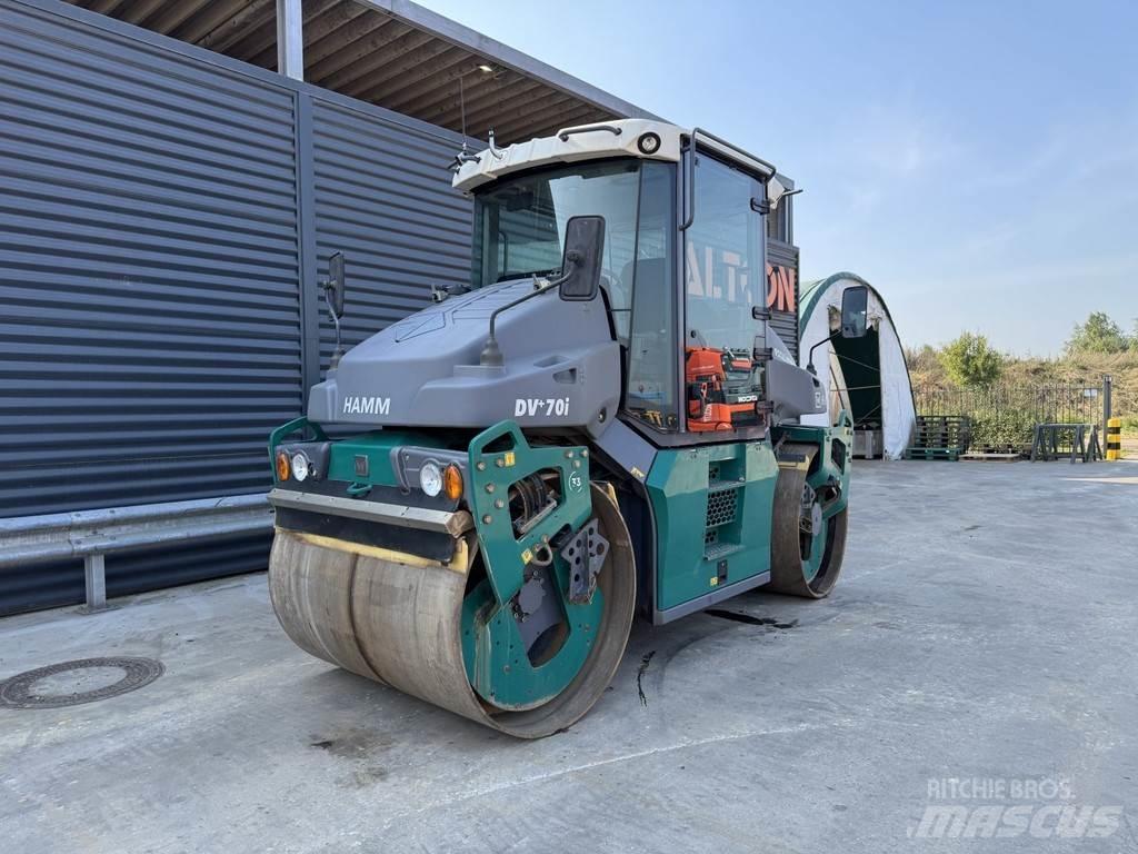 Hamm DV+ 70I VO-S Двойни барабанни ролки
