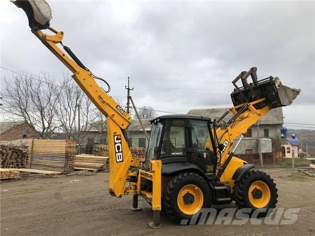 JCB 4 CX Товарач със заден ексватор