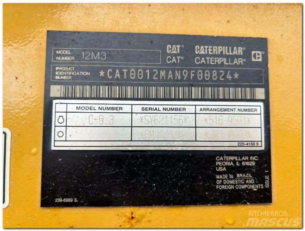 CAT 12 M 3 Грейдери