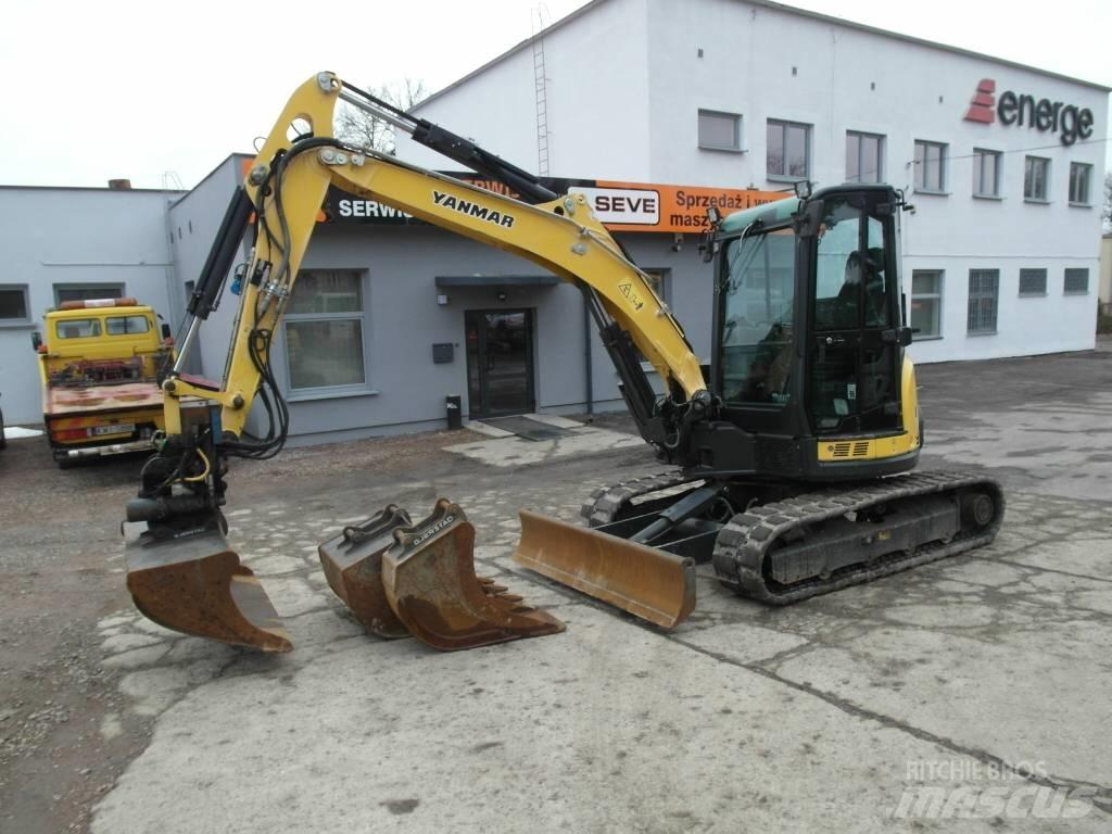Yanmar Vio 57 U Мини екскаватори < 7 т