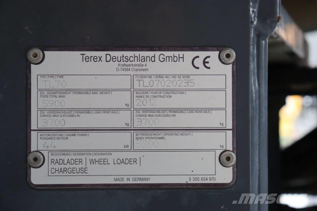 Terex TL 70 Колесни товарачи