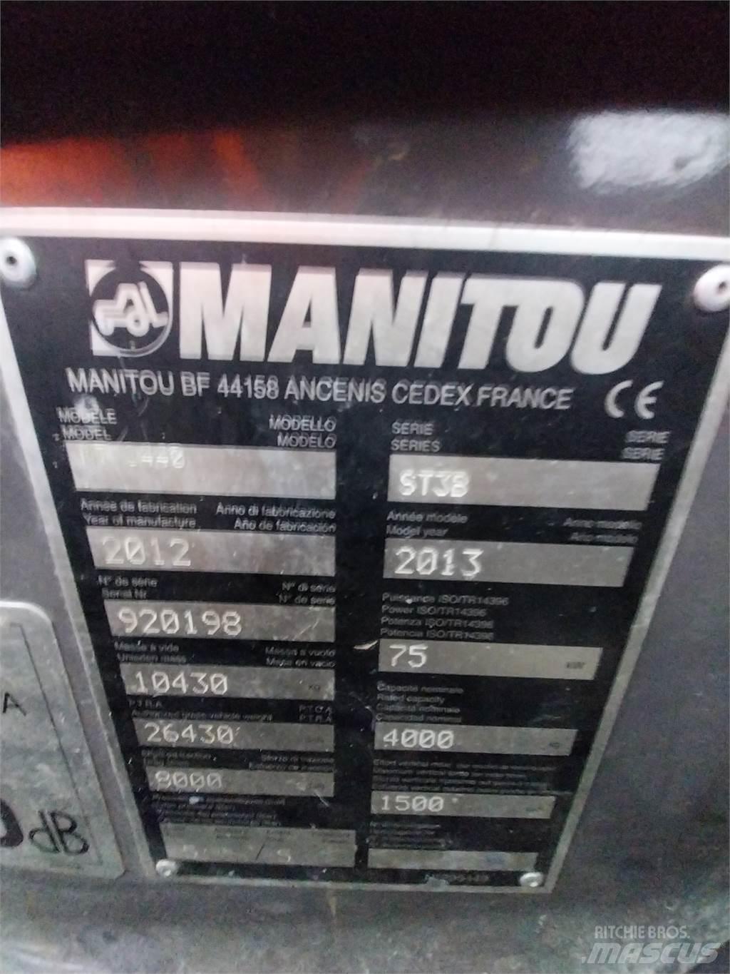 Manitou MT1440 Телескопични товарачи