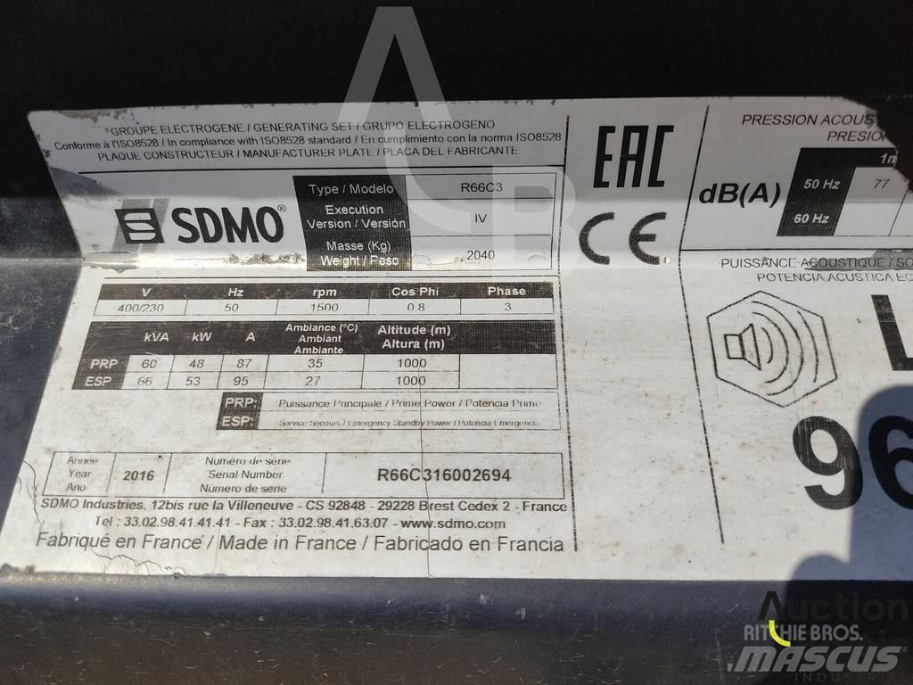 Sdmo R66C3 Дизелови генератори
