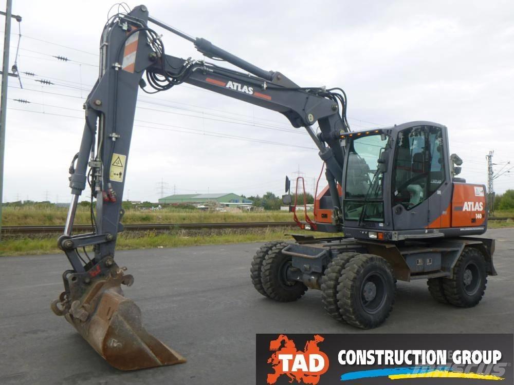 Atlas 140 W Колесни екскаватори