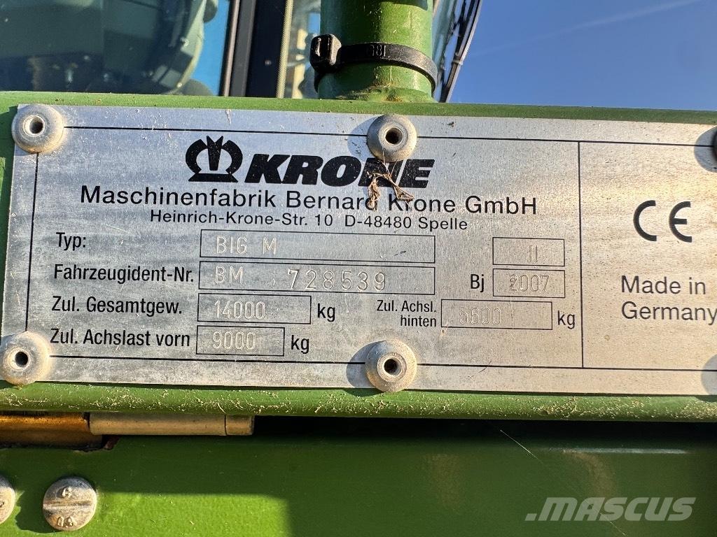 Krone Big M II Косачки