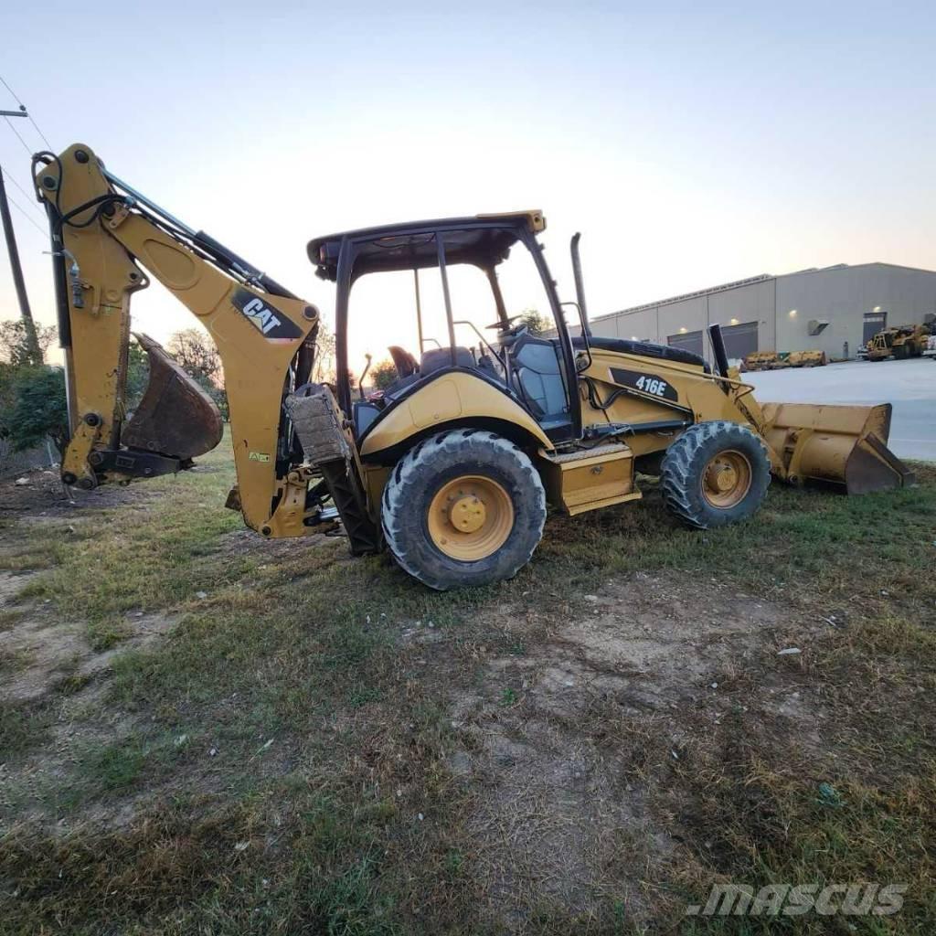 CAT 416 E Товарач със заден ексватор