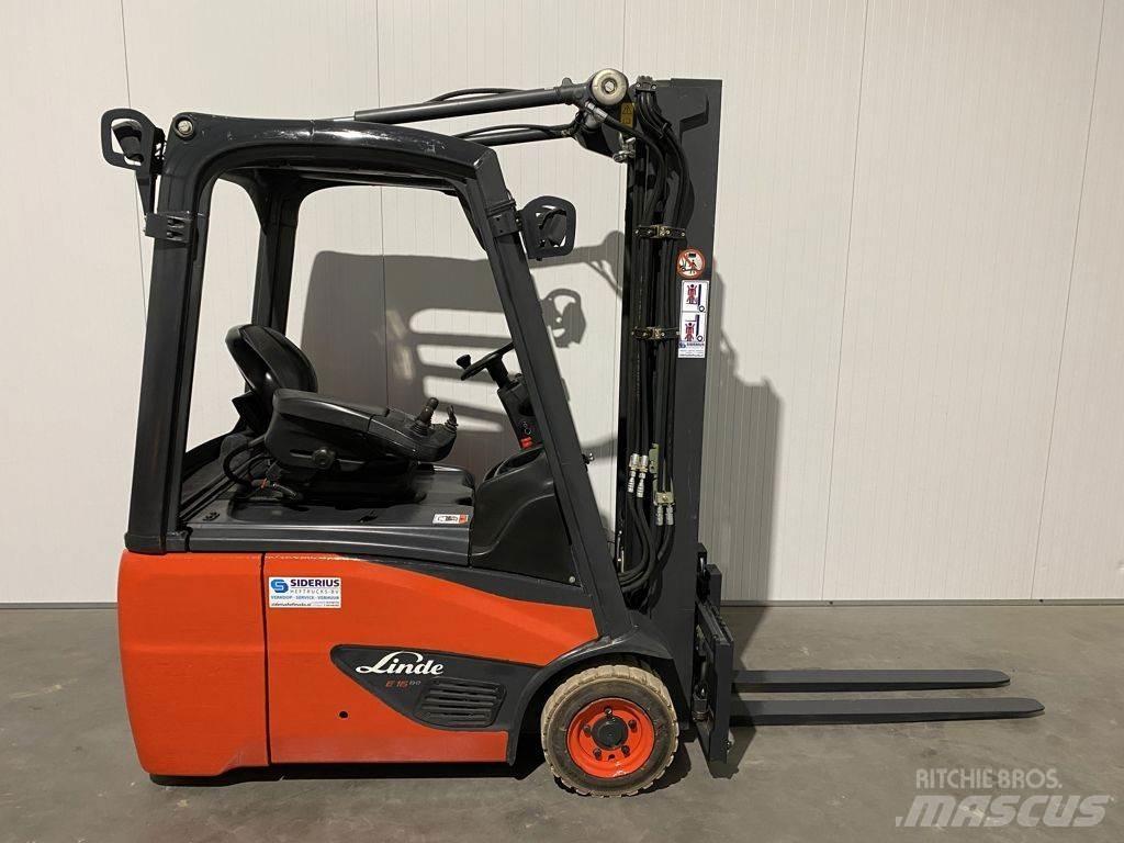 Linde E16C-02 Електрически вилични кари-повдигачи