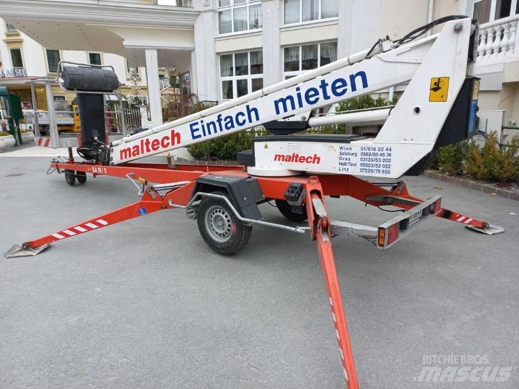 Dino Lift 180T Моторизирани платформи с ремарке