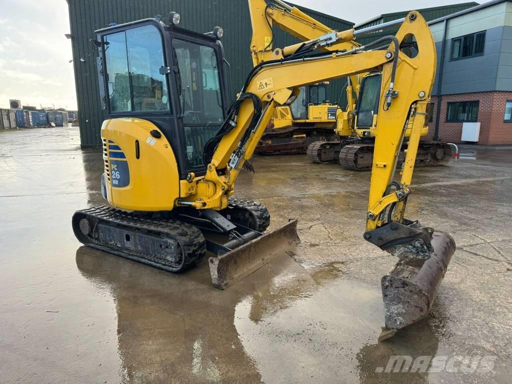 Komatsu PC 26 MR-3 Мини екскаватори < 7 т