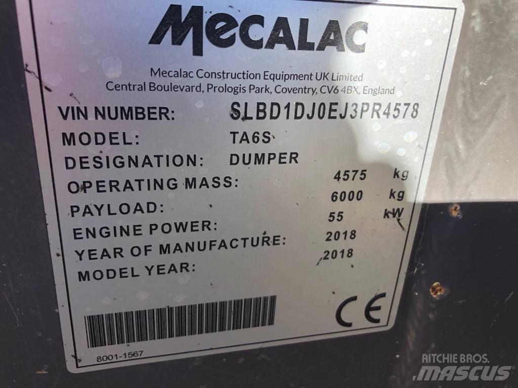 Mecalac TA6S Странични самосвали