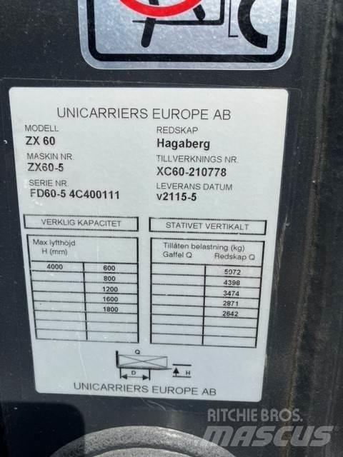UniCarriers DX60-5 Дизелови камиони